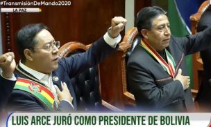 Bono contra el hambre, reducción de importaciones e impuesto a ricos: Las promesas de Luis Arce al asumir Presidencia de Bolivia