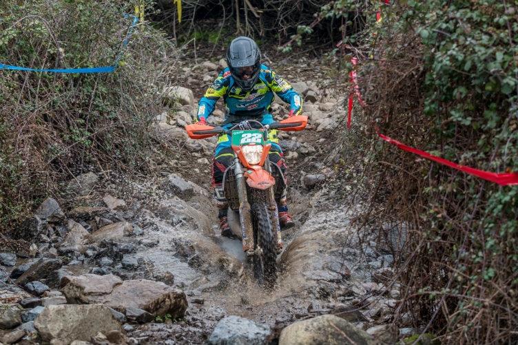 Matteo de Gavardo concluye cuarto en Campeonato de España de Moto Enduro