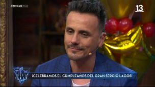 Se quebró: Sergio Lagos no aguantó las lágrimas tras saludos de cumpleaños en 