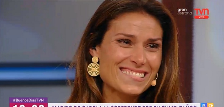 Carolina Escobar no aguantó las lágrimas en “Buenos Días a Todos”: recibió visita sorpresa de su esposo
