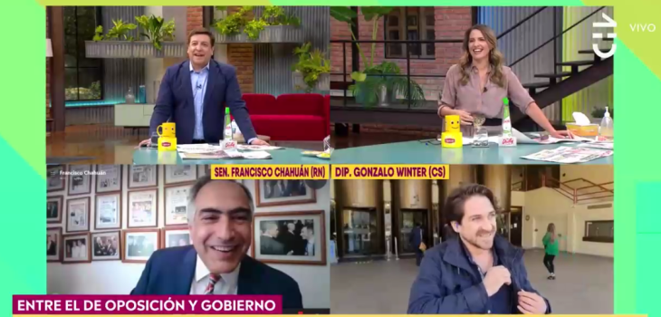 JC Rodríguez lanzó divertida broma cuando Winter se encontró con Briones en contacto: “La cagaste”