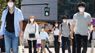 Japón alcanzó los 2.000 casos diarios de coronavirus, la cifra más alta desde el inicio de la pandemia