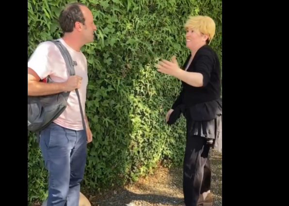 “El fans número uno”: Javiera Contador protagonizó divertido sketch con Stefan Kramer