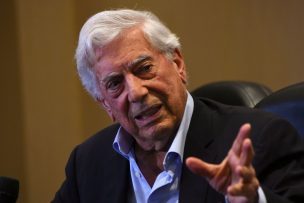 Mario Vargas Llosa, escritor peruano: 