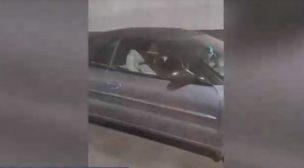 Captan a menor al volante en la autopista Costanera Norte: conductor iba a 100 km/h