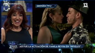 Yamila Reyna reveló “romancillo” con reconocido actor de la televisión chilena