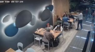 Delincuentes asaltaron con armas de fuego a clientes de restaurante en Vitacura [VIDEO]