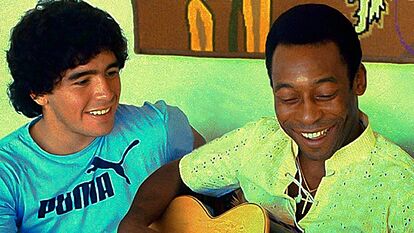 La emocionante carta de Pelé a Diego Armando Maradona tras su muerte: “Te amo, un día jugaremos juntos en el cielo”