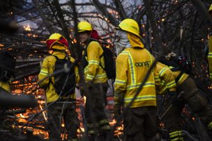 Declaran Alerta Roja por incendio forestal en Valparaíso