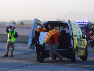 Primer avión con vacunas contra el Covid-19 llegó a la región del Biobío