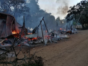 Nuevo ataque incendiario en Cañete: Hostería Lanalhue y casa del cuidador resultan destruidas