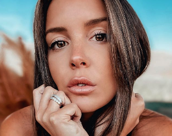 “Pura belleza”: Catalina Vallejos sorprendió con nueva postal junto a su guapo novio