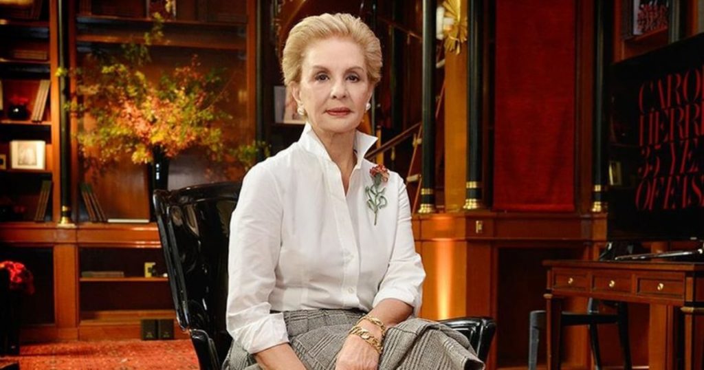 Carolina Herrera aseguró que “solo mujeres sin clase” utilizan el pelo largo después de los 40 años: recibió críticas