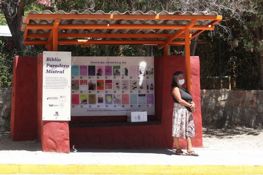 Ministerio de las Culturas instala “BiblioParadero” en Montegrande