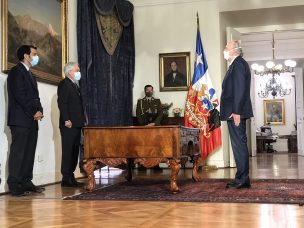 Presidente Piñera designa a Baldo Prokurica como nuevo ministro de Defensa