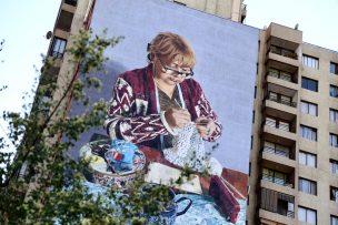 “Oficios con Identidad de Barrio”: el mural que plasma la esencia de los vecinos de Santiago