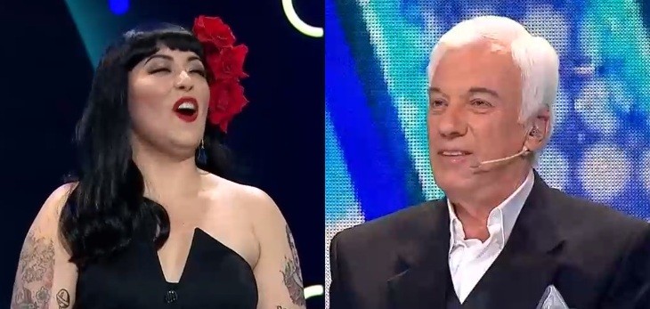 Doble de Mon Laferte no dejó pasar el comentario de Antonio Vodanovic en “Yo Soy”: “Me mataste”