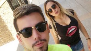 Nano Calderón sorprende con nueva e íntima fotografía junto a su novia