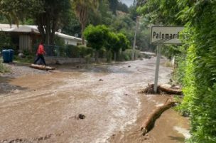 Desborde de canal de regadío en Panquehue deja 135 personas damnificadas y 30 viviendas con daños