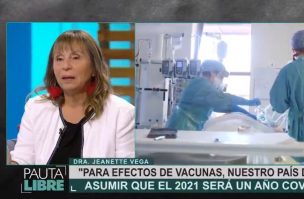 Jeanette Vega, ex subsecretaria de Salud: 