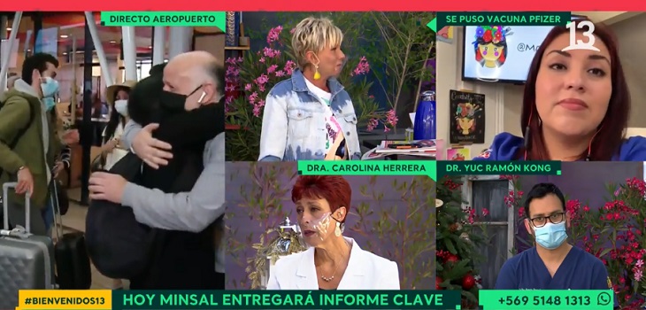 Raquel Argandoña y Dra. Herrera protagonizaron tenso round en “Bienvenidos”: “¿Y la ves en una UCI?”