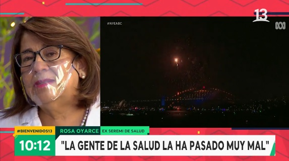 Rosa Oyarce se quebró en “Bienvenidos” tras llamado a cuidarse: “Ojalá sigamos viviendo el otro año”
