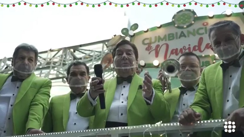 “Cumbiancicos”: La iniciativa que protagoniza la Sonora Tommy Rey y que busca entregar alegría en esta Navidad 
