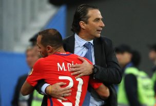 Juan Antonio Pizzi fue presentado en Racing Club y habló del rol que tendrá Marcelo Díaz