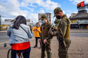 Carabineros reportó 2.168 detenidos en la última jornada