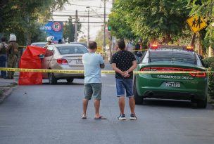 Carabineros investiga homicidio en Lo Prado: Sujeto colombiano fue baleado en la cabeza