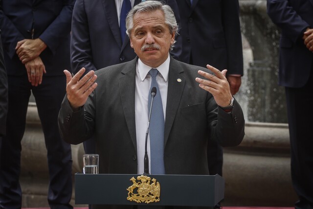 Alberto Fernández sobre nueva Constitución: “Están a punto de dar a luz otro Chile”