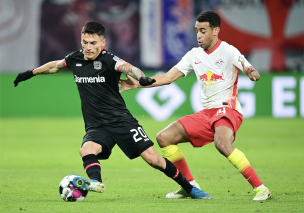 Bundesliga: Aránguiz jugó los 90' en derrota del Leverkusen ante RB Leipzig