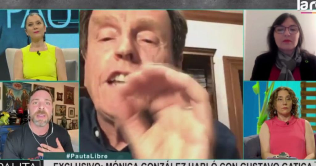 Carlos Larraín se molestó tras preguntas sobre su hijo en “Pauta Libre”: “No me toque a mi familia”