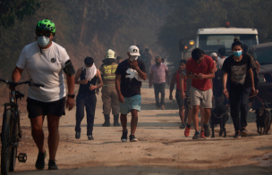 Incendio en Quilpué: Levantan toque de queda en la provincia de Marga Marga