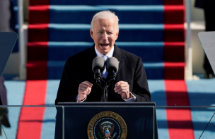 Joe Biden arriba a la Casa Blanca tras asumir como presidente de Estados Unidos