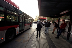 MTT registró caída en los viajes en transporte público del Gran Santiago