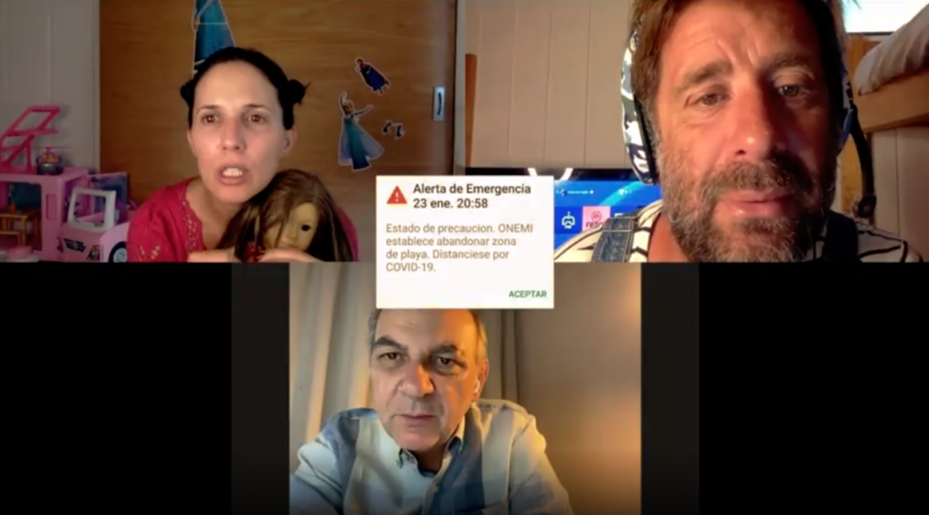 VIDEO | “¡Conchetu…!”: Luz Valdivieso, Luis Gnecco y Marcial Tagle viven fuerte temblor en pleno en ensayo y tienen particular reacción