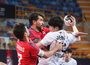 Balonmano: Chile se impuso a Corea del Sur en la Copa Presidente