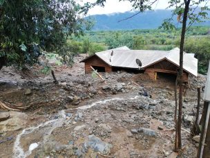 Alerta Amarilla para comuna de Coinco por remoción en masa que ya destruyó 3 casas