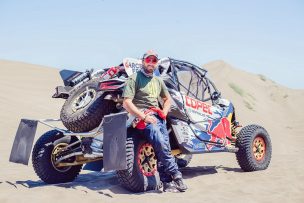 Francisco ‘Chaleco’ López tuvo atípica celebración como campeón del Dakar 2021