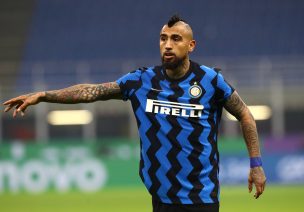 Antonio Conte confirmó ausencia de Arturo Vidal para el partido entre Inter de Milán y Lazio