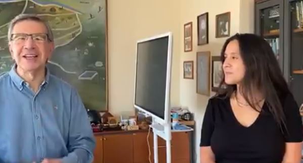 Joaquín Lavín presentó a la candidata de Chile Vamos que buscará sucederlo en Las Condes