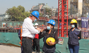 MOP supervisa construcción de nuevo Hospital del Salvador