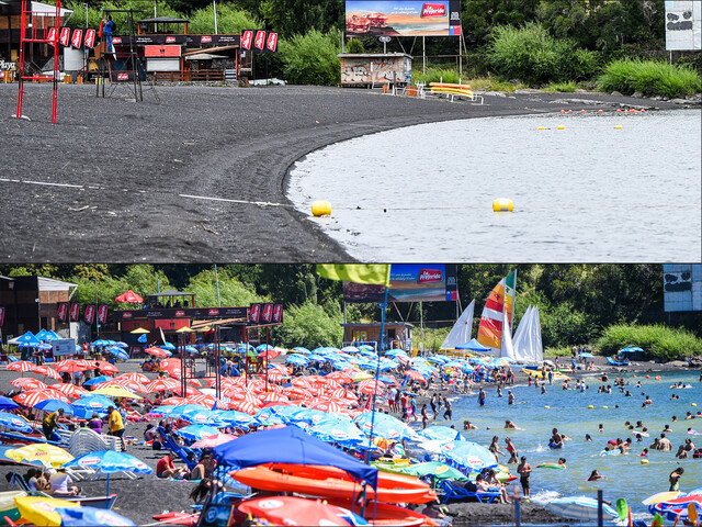 Con y sin cuarentena: Así lucen las playas de Chile con la fases del plan “Paso a Paso”
