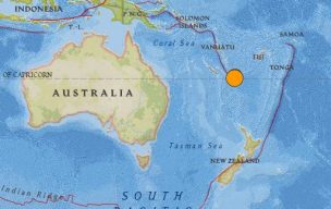 Onemi descarta tsunami en costas de Chile tras terremoto 7.7 en Vanuatu