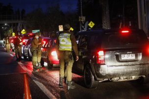 Carabineros reportó 1.372 detenidos a nivel nacional en la última jornada