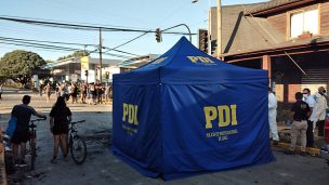 PDI realiza reconstitución de escena por muerte de malabarista en Panguipulli