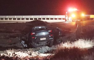 Accidente vehicular en Atacama dejó un saldo de dos personas fallecidas