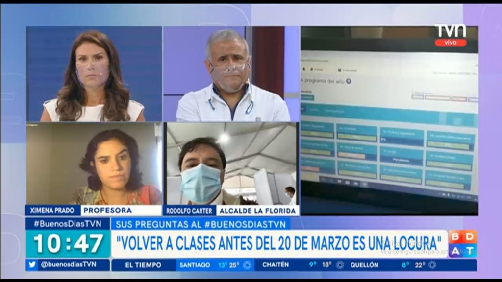 Alcalde Rodolfo Carter y retorno a clases en La Florida: “Antes del 20 de marzo es una locura”