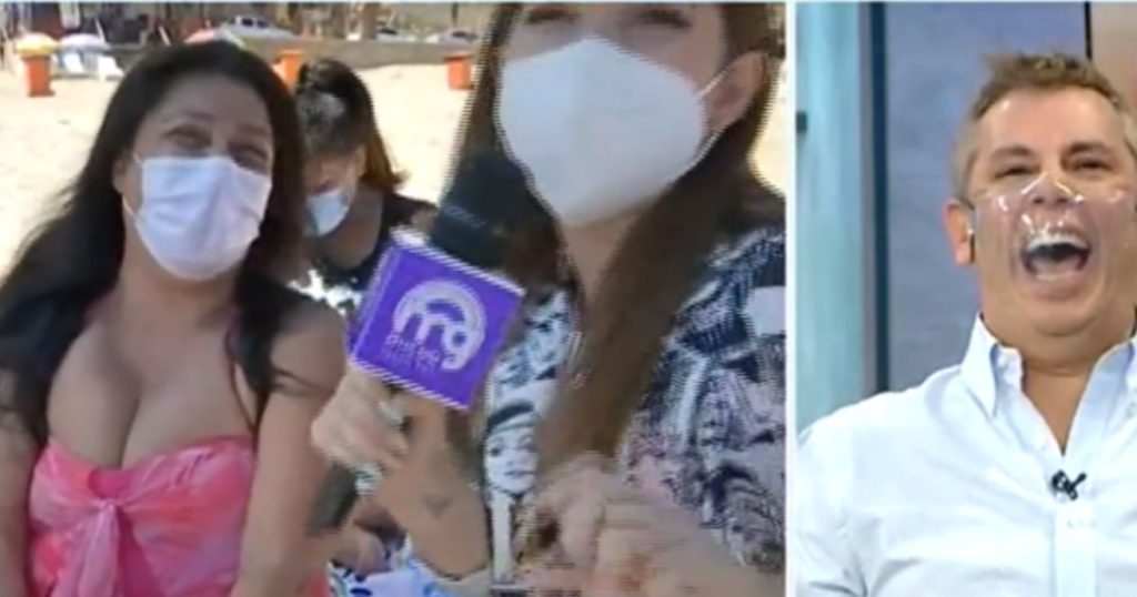 Mujer sacó carcajadas en “Mucho Gusto” tras imitar risa de José Miguel Viñuela: “Me río igual”